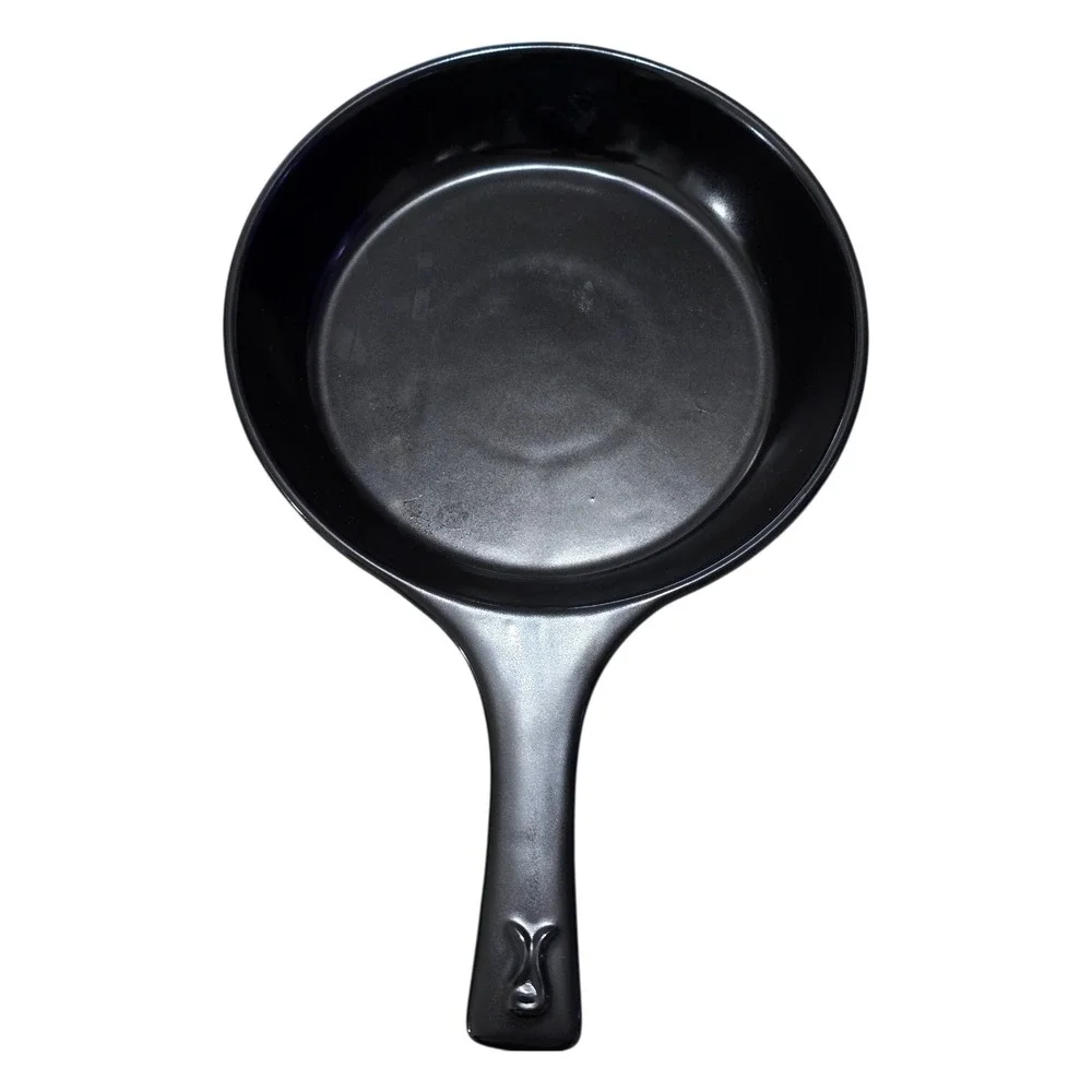 Xtrema 9-Inch Skillet Ceramic Black Stovetop Microwave Oven Safe Cookware